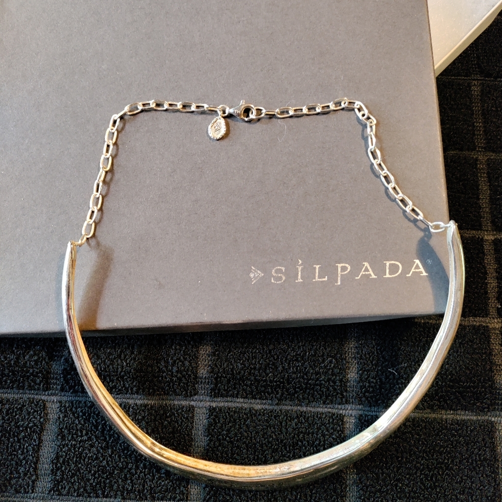 Sterling Silver "Muse" Silpada choker